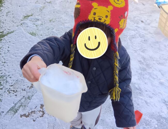 ♪雪遊び♪」